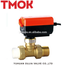 New PPR brass color 20x15 Electric globe valve